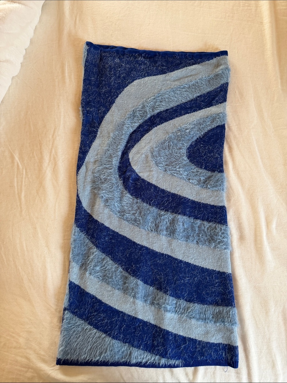 House of Sunny Blue Tube Dress